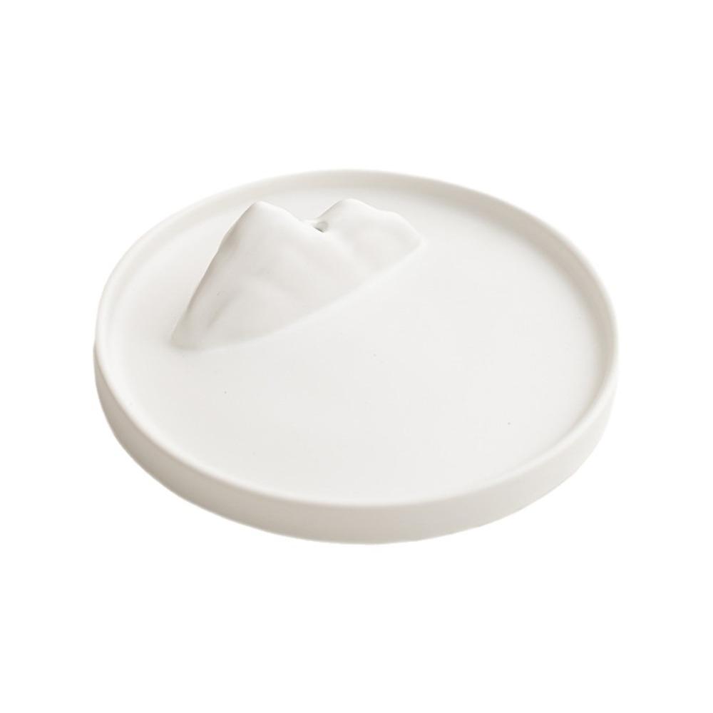 Non-slip Incense Stick Holder Round Aromatherapy Stand Ceramics Incense Burner  Aromatherapy Use