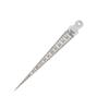 Stainless Steel Welding Gauge Gap Hole Taper Ruler Welding Inspection Taper Gauge  Aperture