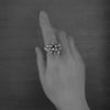 HYERIKIM JEWELLERY The winter garden photography ring (silver)