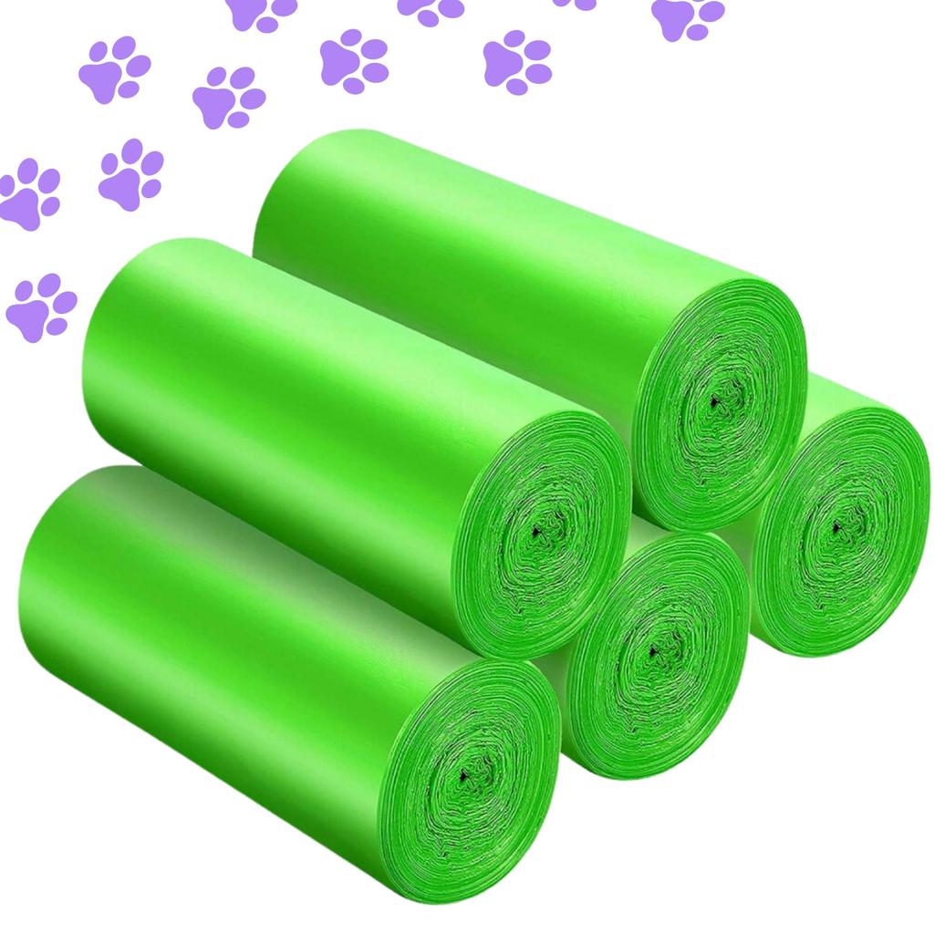 Biodegradable dog waste bags, 360 pieces, organic, + PetJet case