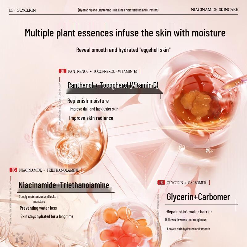 dyey B5 Niacinamide Hydrating Skincare Glycerin