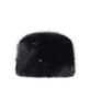 Bajal Va Square Long Label Sharka Hat Black