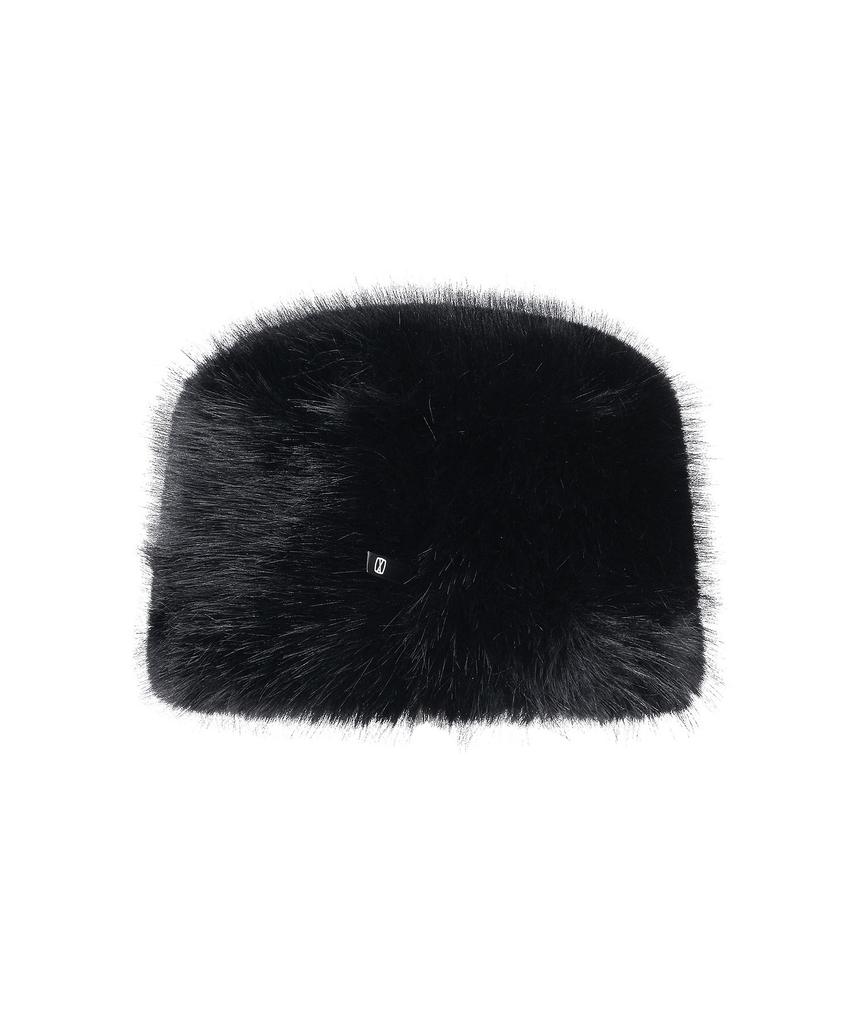 Bajal Va Square Long Label Sharka Hat Black