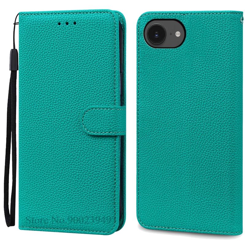 For iPhone 16e Case Leather Flip Wallet Cover For iPhone 16E Case Stand Book Fundas For iPhone 16e 16 E 2025 Phone Case Coque