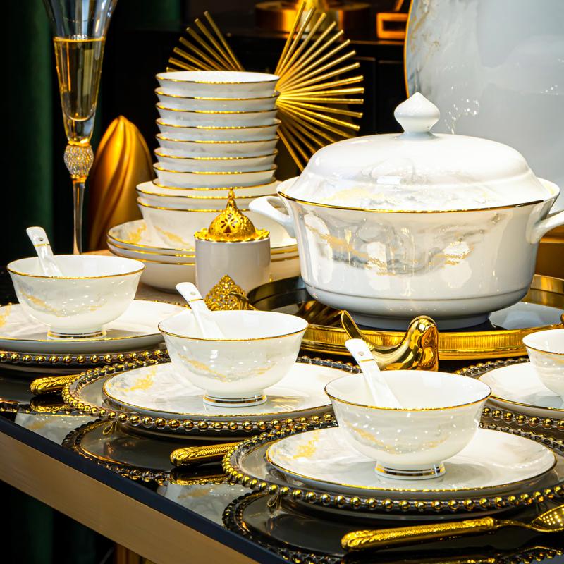 Xiuzhi Jingdezhen Ceramic Dinnerware Set