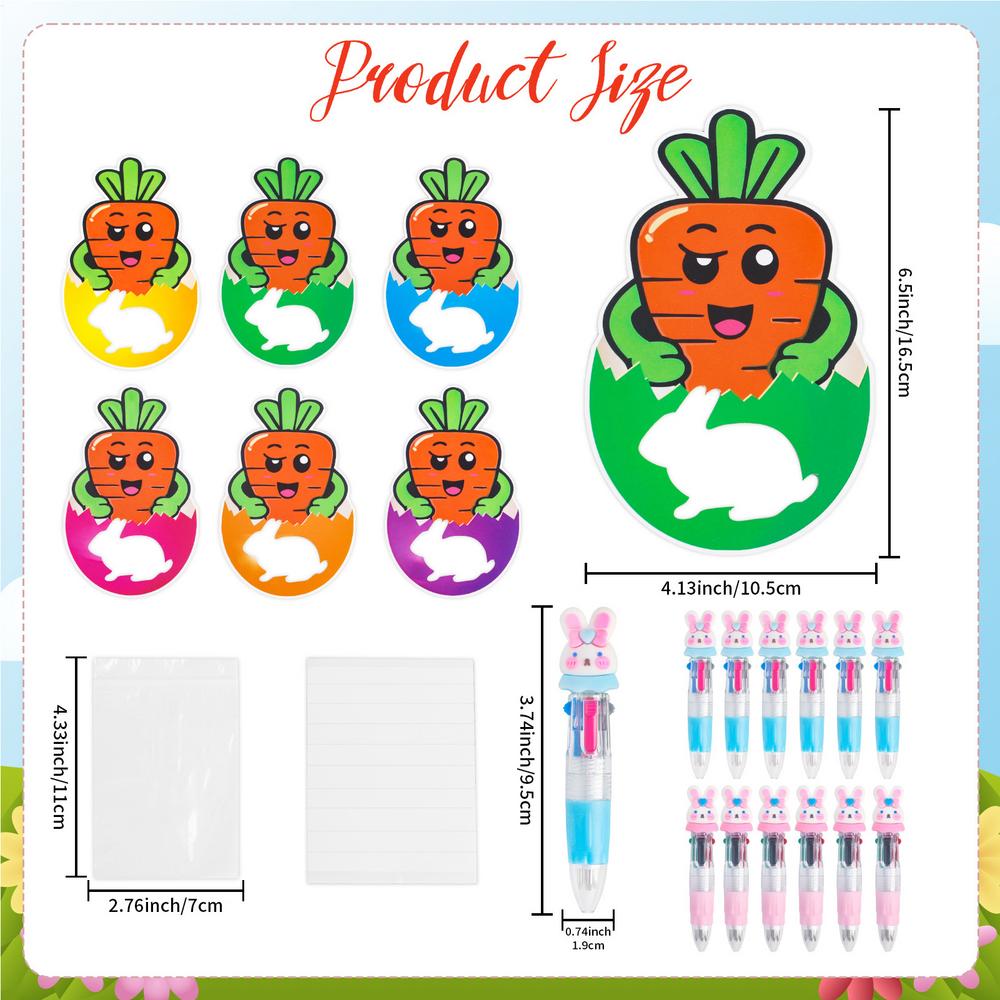 

Easter Carrot Candy Bags 24 Pieces Chocolate Pouch Self Sealing Carrot Goody Bags With Bunny Pens And Greeting Cards For Kids Others красный