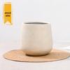 MOJY Large U-shaped Cement Planter