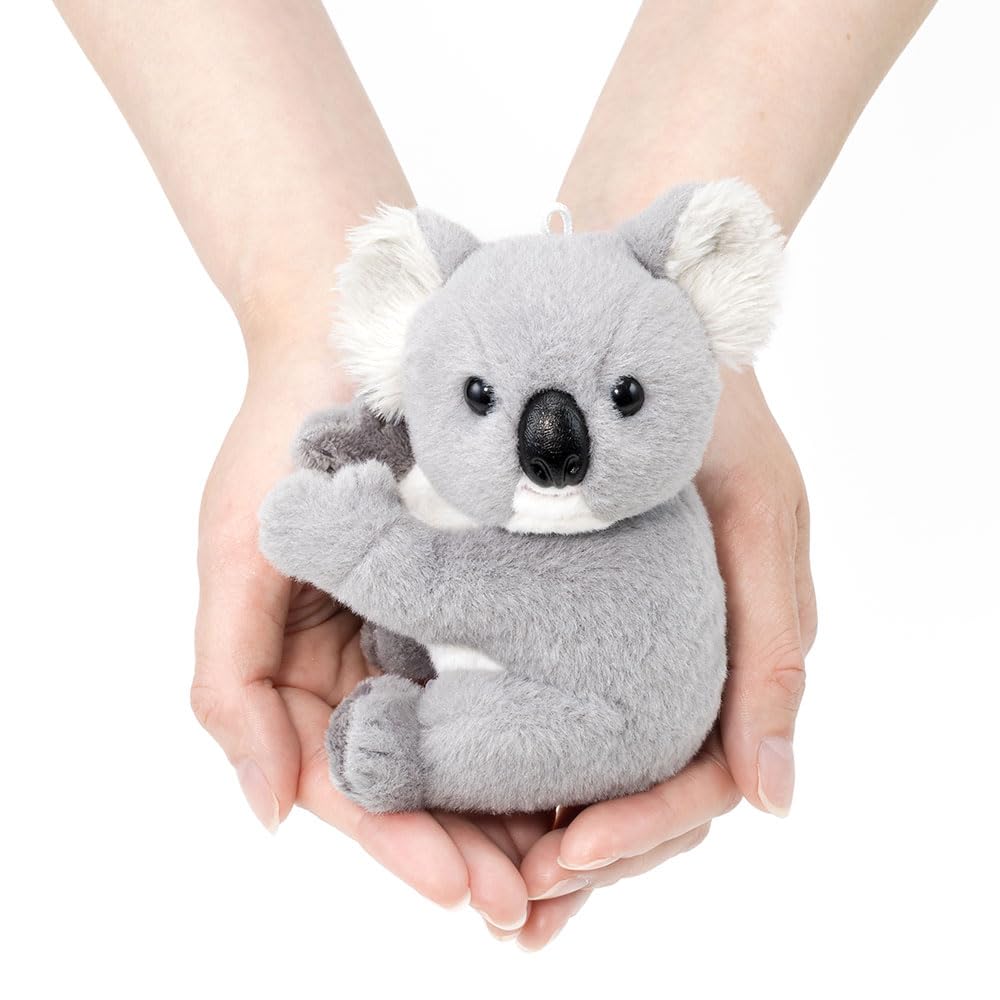 [COLORATA] Colorata Plush Mascot Koala (Realistic Wild AnimalChain Included) Cute Animal Keychain Doll Gift Present (Twice Checked)  Christmas