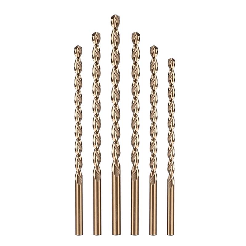Langjiatuo M35 Cobalt Extended Twist Drill Bit for Stainless Steel