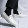 Fashion Men Senior Leather Formal Shoes Wedding Shoes Design Brand Shoes Classic Tassel Footwear Casual Comfort Driving Pointed Shoes