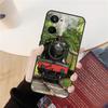 Train Railway Travel Case For Realme C61 C67 C53 C55 C75 C51 C21Y C25S GT 6 6T 5 GT7 Pro 10 11 12 13 14 Pro Plus