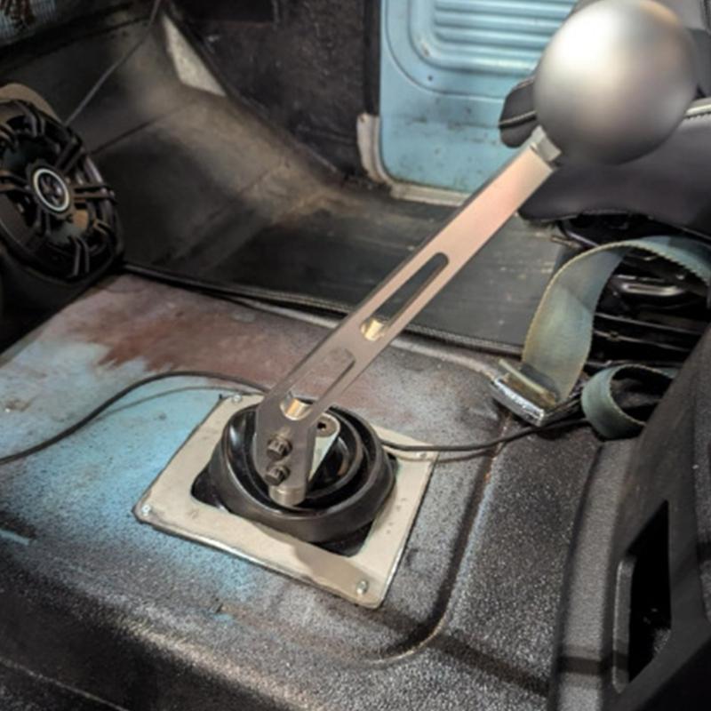 Aluminum 10Inch Bent Shifter Stick 10inch Bent Shifter Handle Lever for Tremec T56 Transmissions