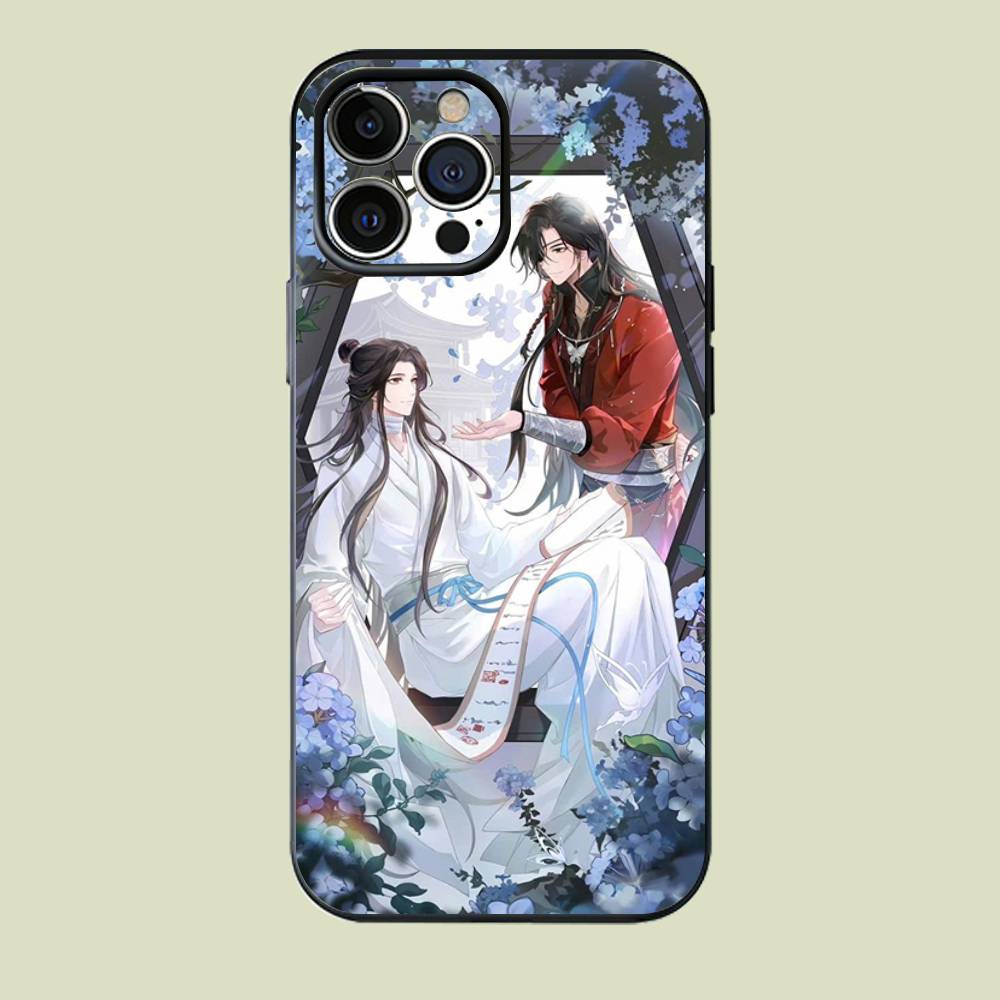 

Благословение небожителей Силиконовый мягкий чехол для телефона Для iPhone 17 16 15 14 13 12 Pro Max Чехол iPhone17promax