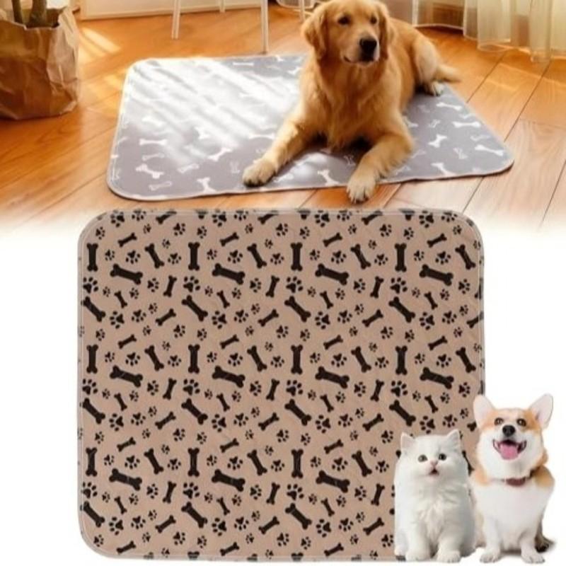 Durable Waterproof Puppy Pee Pad Fast Absorbing Reusable Pet Bed Mat Breathable Washable Dog Urine Pad Pet Training