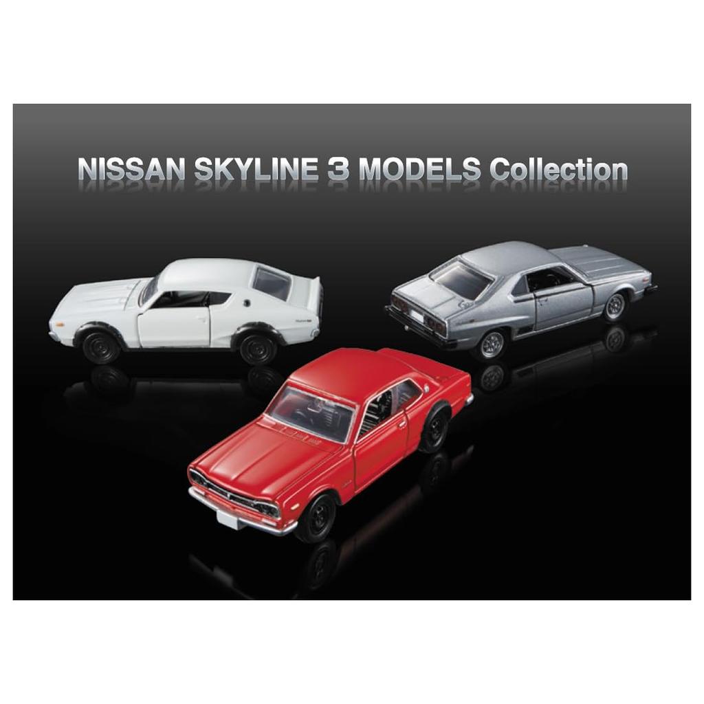 Takara Tomy NISSAN SKYLINE 3 MODELS Collection