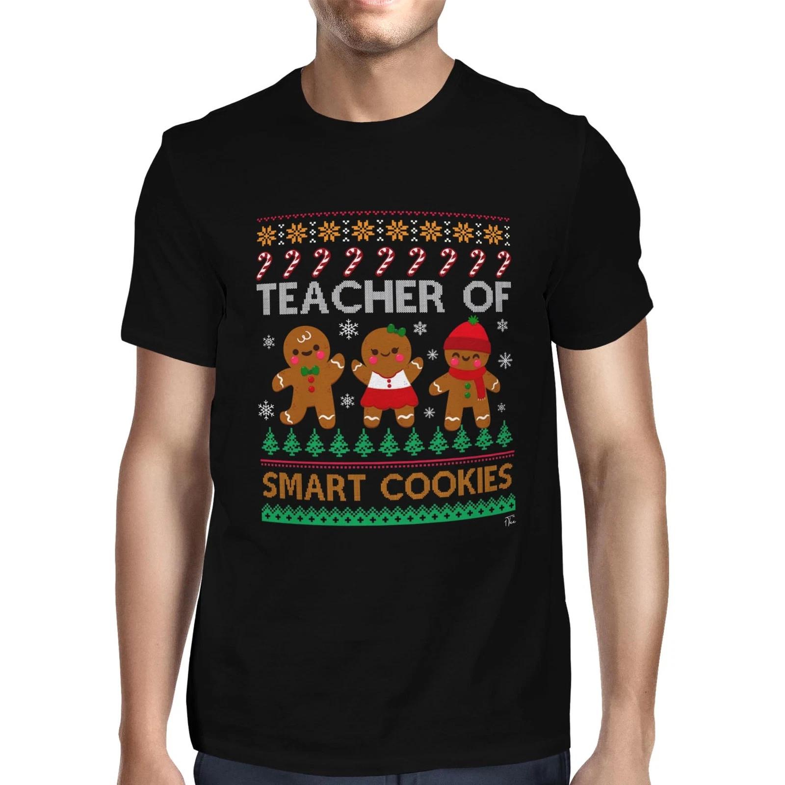 1Tee Mens Teacher of Smart Cookies T-Shirt XXL