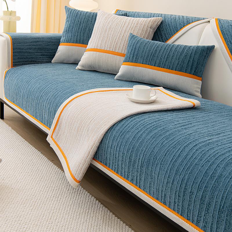 Four Seasons Universal Sofa Cushion Non-Slip Sofa Cushion Modern Entry Lux Style High-End Sofa Back Towel