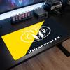 Villarreal FC Theme Pattern Mouse Pad, Soccer Logo Design XXL Gaming Desk Mat Non-Slip Computer Mouse Pad