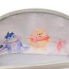 Disney Winnie the Pooh Two Tiered Pouch ( WHITE POOH ) Japan NEW Disney Store