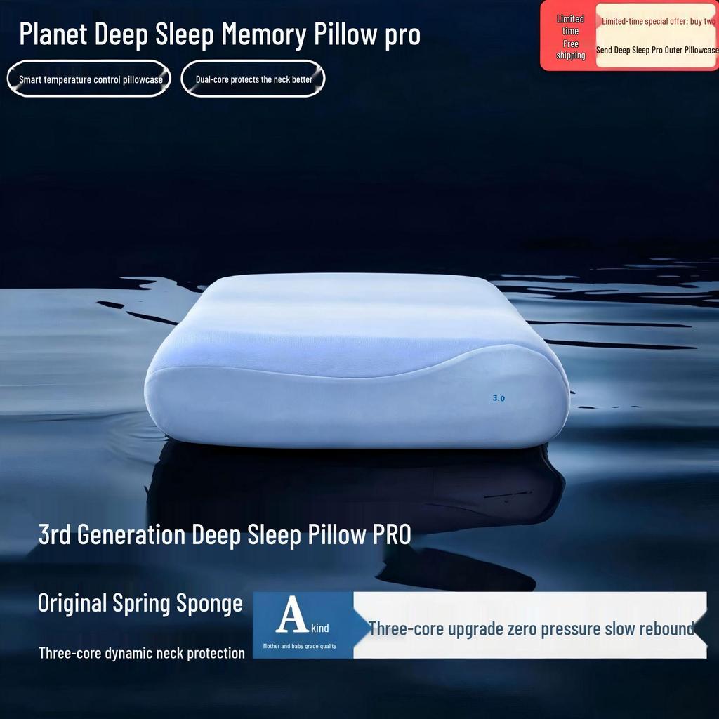 Deep Sleep Pro3 Memory Foam Neck Support Pillow