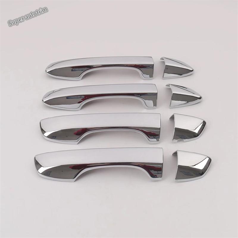 Car Door Handle Decoration Protection Cover Trim For Volkswagen Jetta Mk7  -  ABS Chrome / Black Accessories Exterior