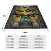 Monster Jam Grave Digger Truck Blanket Super Soft Fleece Sofa Throw Blanket for Home Bedroom Travel Throws Bedspread Quilt