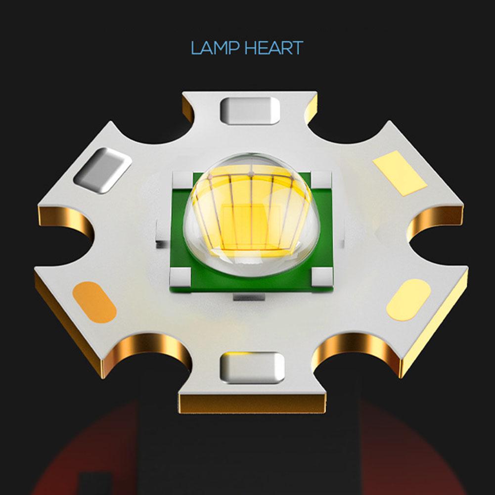 LED COB Work Light USB Rechargeable Magnetic Lantern Flashlight for Outdoor Hunting Camping Hiking Night Riding