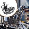 Front Kids Bike Basket Metal Sturdy Convenient Universal, Waterproof, Repair Part, Children Bicycle Basket, Easy Installation