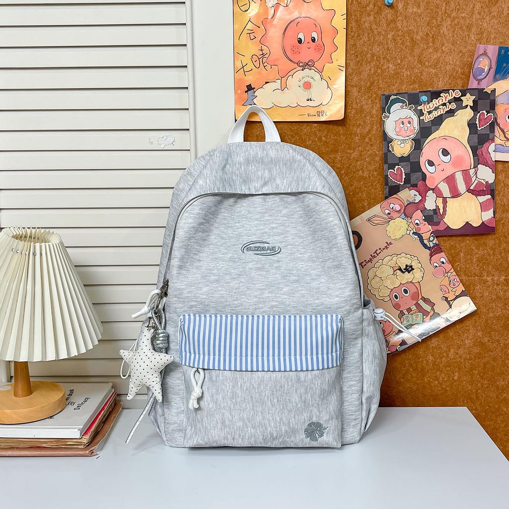 Schoolbag small fresh schoolbag for girls junior high school students cute Korean version travel backpack lightweight high school college students