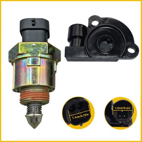 For 1991-1995 C1500 Chevrolet Control Idle & Valve Throttle Sensor Position G
