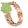 Dámský řemínek pro Garmin Venu 4 3 2 SQ2 2plus Active 6 5 3 Diamantový kovový náramek pro Garmin Forerunner 570 970 158 165 245 645 265S 255S Approach S50