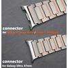 Titanium Wrist Band for Samsung Galaxy Watch 8 Classic 46mm 8 44mm 40mm Luxury Business Strap for Samsung Galaxy Ultra 47mm