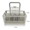 Universal Dishwasher Basket Cutlery Dinnerware Dishwasher Basket with 8 compartments Replacement Kitchen Accessories