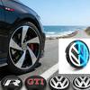 4Pcs 55mm 56mm 65mm 70mm Car Wheel Hub Center Caps Badge Emblem For VW Golf Polo Passat Touran CC Rim Cover Accessory CWW1