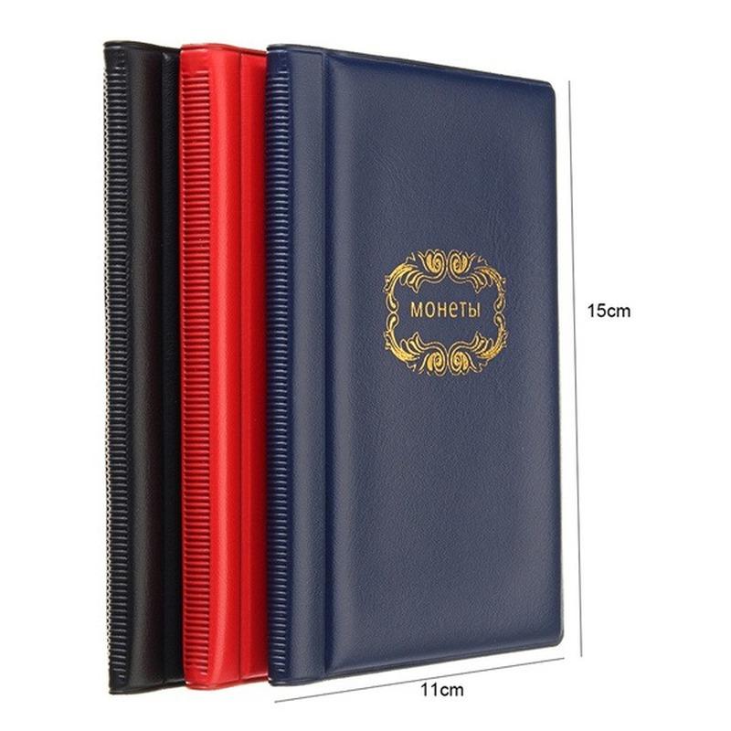 120 kieszeni 10 stron księga pieniędzy album do przechowywania monet na uchwyt na monety księgi kolekcjonerskie wysokiej jakości księga kolekcjonerska monet królewskich