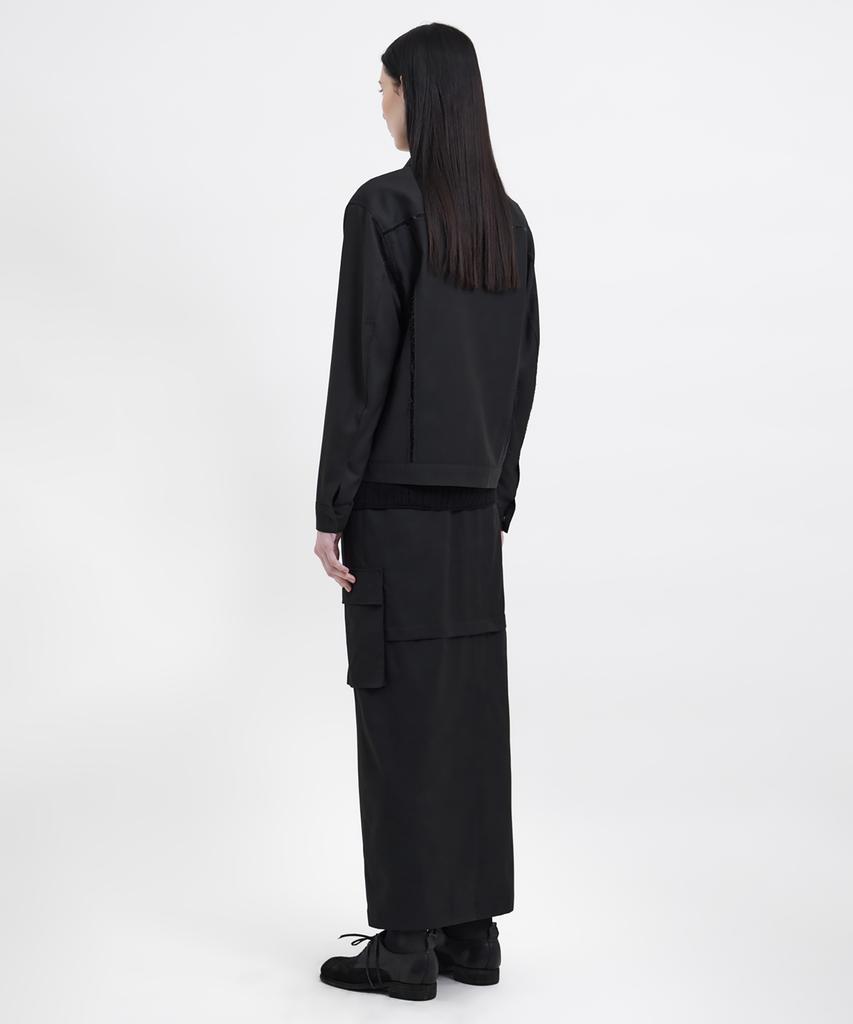 YOUTH Cargo Maxi Skirt - Black