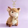 Cute Sheep Plush Keychain With Short Pile Fabric For Kids Adults Gifts