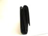 Authentic BVLGARI Black Leather Logo Clip Flap Long Wallet #a719  Refurbished