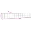 Raised Planter, Powder-Coated Steel 507X100X68 Cm Grey