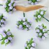 1/5pcs Artificial Pomegranate Flower Hot Sale Outdoor Garden Arch Bonsai Home Christmas Wedding Bridal Headwear Hairpin Diy Gift