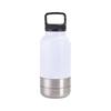 3 in 1 Stainless Steel Pet Water Bottle Multi-layered 32Oz Dog Drinking Bottle Detachable Large Capacity Dog Feeding Bottle