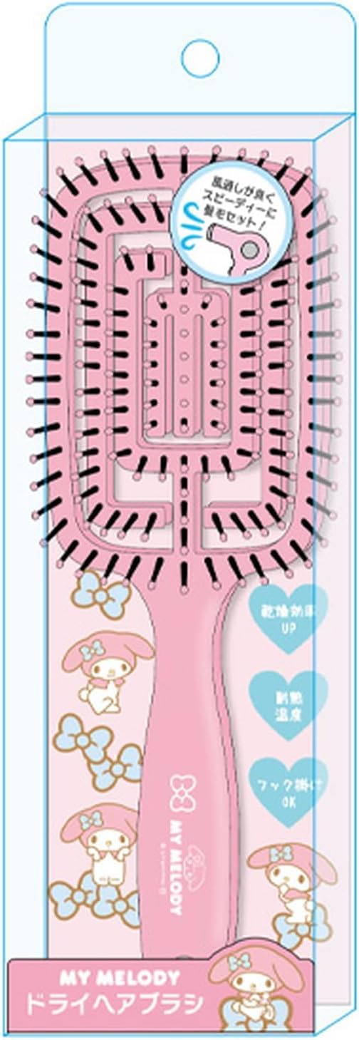 

Sanrio Character Hairbrush My Melody Pink Wide Quick Drying Comb Dry Hairbrush Cute Popular Breathable Mymelody Women s
