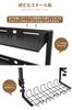 SAGVE Desktop Storage No Drilling with Cable Clamp Adjustable Two or Three Easy Adjustable Front and Cable Desk Storage Rack, Required, Tray,