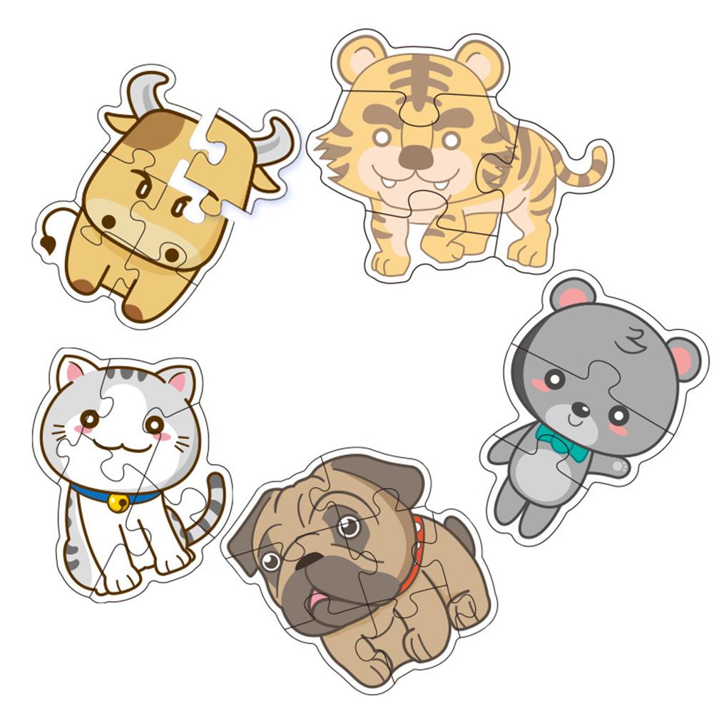 

Детский набор головоломок для развития интеллекта, движения животных, раннего образования, детские игры