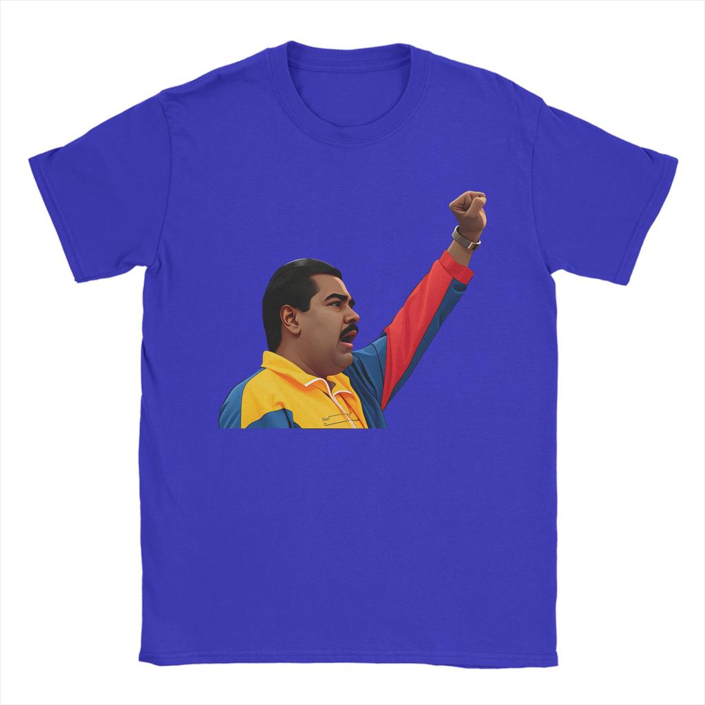 Mens Tshirt Venezuela Captures Scene Maduro 2026 Summer Luxury Fashion Retro Cotton Tshirt Round Neck Printed Street Wear Y2K