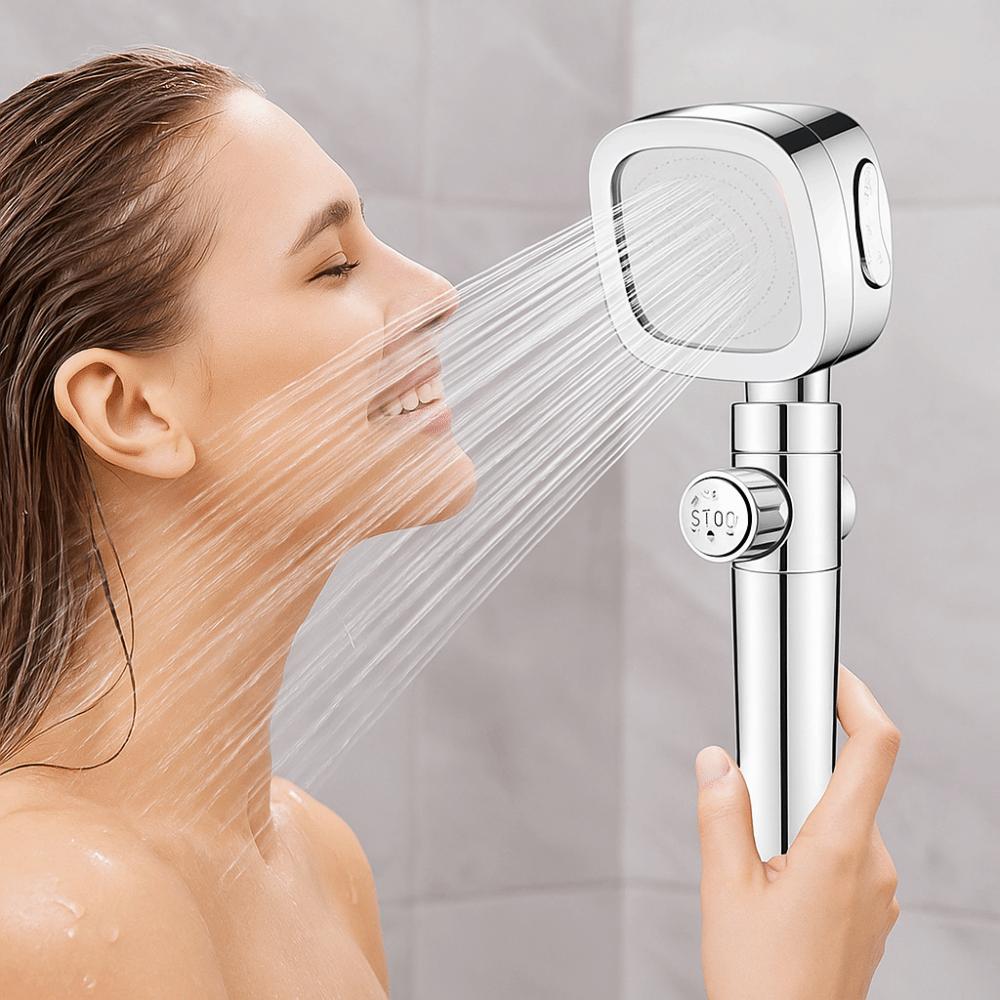 Easy Installation High Pressure Shower Head 3 Modes Adjustable Shower Head Hotel