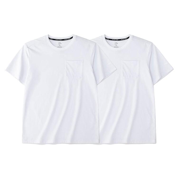 Anta Comprehensive Training Collection Outdoor Collection T Shirt Men's White 152237139-1