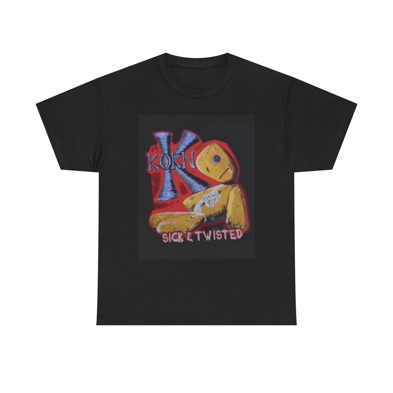 Men s and Women s T-shirts Korn Graphic XXXL