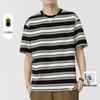 Men's Loose Fit Minimalist Crew Neck Solid T-Shirt, Summer Short Sleeve