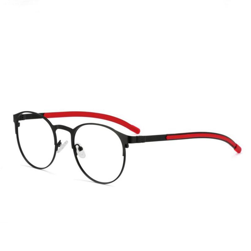 Retro Design Outdoor Sun Discoloration Reading Glasses Women Men Metal Sport Round Farsighted Eyeglasses 0 +25 +50 +75 To +600